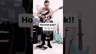 Viral, Polisi solo guitar bawakan lagu Dream Theater - The spirit carries on #gitaris #viral #short