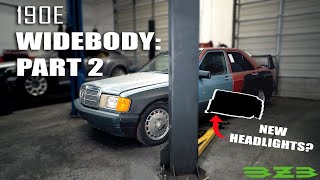 190e Widebody Installation | Part 2