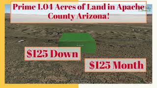 Prime 1.04 Acres of Land in Apache County Arizona!#2409