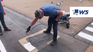 Equipamento airless para sinalização viária - Line Striping 2.7G