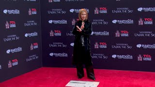 Yoshiki's Imprints Unveiled in Forecourt