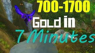 WoW Gold Farming 700 - 1700g in 7 minutes - Volatile Farm