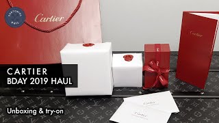 Cartier Mini Bday Jewelry Haul 2019