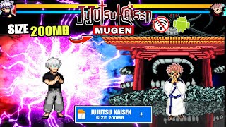 NEW!! JUJUTSU KAISEN ANIME MUGEN ANDROID (FULL CHARACTERS) No Exagear Mugen ANDROID