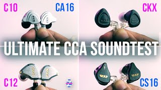 ULTIMATE CCA SOUNDTEST! - CKX vs C10 vs C12 vs CS16 vs CA16