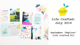 Project Life: July 2019 for Citrus Twist Kits