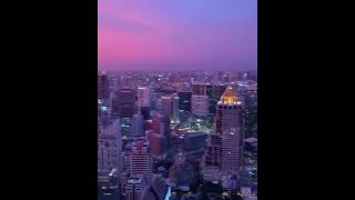 Vertigo Rooftop and Moon Bar At Bayan Tree Bangkok #SHORTS