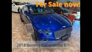 2018 Bentley Continental GT now in stock at Keizo International!