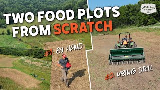 Building Two Plots from Scratch, Mid-Summer Status | Dream Farm  w/ Bill Winke