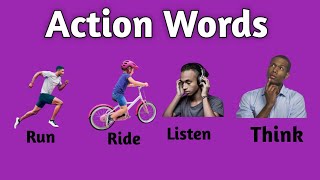 10+ Action verbs for kids |English  Vocabulary |