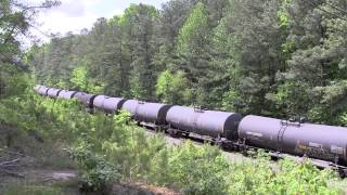 [HD] Norfolk Southern Train V17 at Petersburg, VA