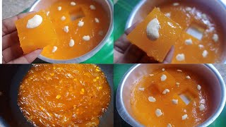 டீ போடும் நேரத்தில் பாம்பே ஹல்வா ரெடி || Corn flour Halwa || Bombay halwa || Karachi Halwa