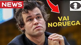 Enquanto isso MAGNUS CARLSEN nas Olimpíadas de Xadrez