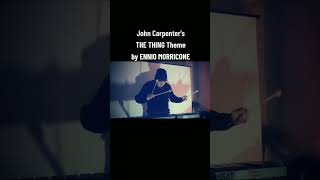 John Carpenter's "THE THING" Theme By ENNIO MORRICONE - CREEPY INTRO - "H.P. MaxBuzz" RENDITION