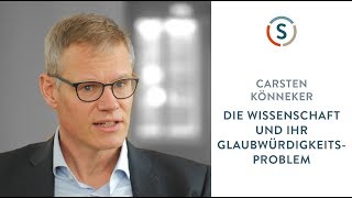 Carsten Könneker: Die Wissenschaft und ihr Glaubwürdigkeitsproblem