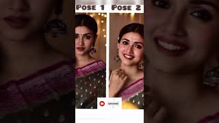 Apurva cha Navin video same dress but different pose. pose 1 and pose 2