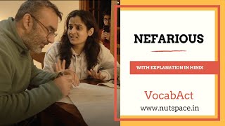 Nefarious Meaning | Build Your Vocabulary With Vocabacts | Nutspace