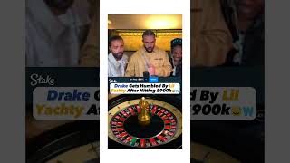 Drake Plays High stake Roulette..#stake  #drake #roulette #shorts #short #viral #casino #slots