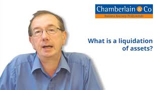 What is a liquidation of assets?