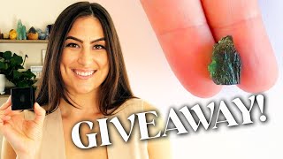 Moldavite Giveaway | One Lucky Winner! (Closed)