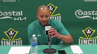 UNCW MBB Head Coach Takayo Siddle | Postgame vs Colgate, 11-27-24