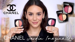 CHANEL SUMMER 2024 COLLECTION: Jardin Imaginaire Blush & Highlighter Duo: Application + Review