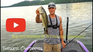 Bass tournament out of blue mud in Anderson County TN.