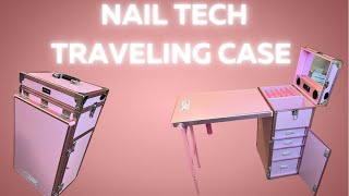 Traveling Nail Tech Case✨ Traveling Nail Tech💅🏽 I Invested in my Business💁🏽‍♀️ UNBOXING‼️