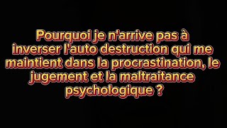 Quelques clés sur l'auto destruction et le jugement