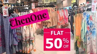 Chen One sale summer clearance sale . Chen One flat 50% off on entire stock 2022