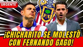 🔴💥¡BOMBAZO! Revelan que el ‘Chicharito’ Hernández SE MOLESTÓ con Fernando Gago ¡NOTICIAS DE CHIVAS!