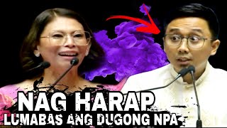 RAOUL MANUEL LUMABAS ANG DUGONG NPA PAGHARAP KAY CONG. QUIMBO