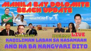 Hula ni Roque  naganap na live! ManilaBay dolomite beach , laban Ng kadiliman sa pwersa Ng kasamaan.