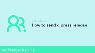 Media Relations: How to Send a Press Release