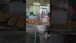 Donut making process in krispy kreme #donuts #krispykreme