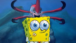 Spongebob in Subnautica