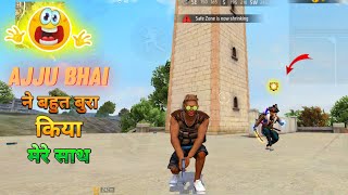 Ajju bhai in my Game with his Girlfriend | Show me emote 💔 | Ujjain gang vs Ajju bhai