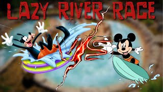 Ethan’s Lazy River Race: GOOFY vs MICKEY