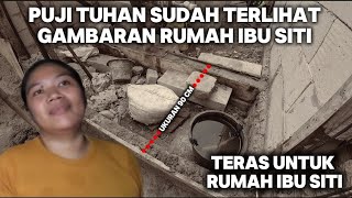 PUJI TUHAN : RUMAH IBU SITI SUDAH MULAI TERLIHAT BENTUKNYA ‼️