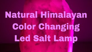 Unboxing Himalayan Color Changing Led Salt Lamp