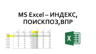 MS Excel: индекс, поискпоз, впр. Наглядный пример с условным форматированием