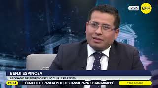 Benji Espinoza: "El presidente niega viaje con su sobrino en el avión presidencial". Entrevista RPP