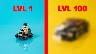 Level 1 vs Level 100 LEGO CAR!