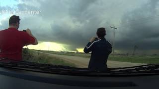 Alva, Oklahoma Rotating Wall Cloud 5-8-16