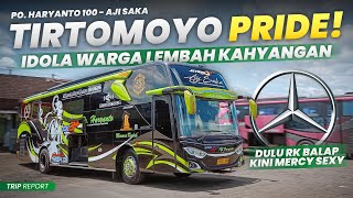 MASIH JADI ANDALAN DI BUMI KAHYANGAN 🤩🔥 | Trip Po. Haryanto HR 100 "Aji Saka" (Tirtomoyo - Jakarta)