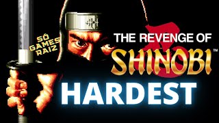 THE REVENGE OF SHINOBI (MEGA DRIVE) HARDEST - Zerado