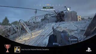 Call of Duty: Vanguard - Only You Can Prevent Friendly Casualties trophy guide