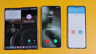 THREE PHONES, FOUR INCOMING CALLS XIAOMI 14T SAMSUNG GALAXY Z FOLD & Z FLIP VIBER SKYPHONE WHATSAPP