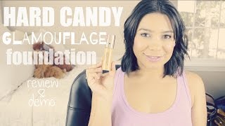 Foundation Review⎪Hard Candy Glamouflage Foundation Review & Demo