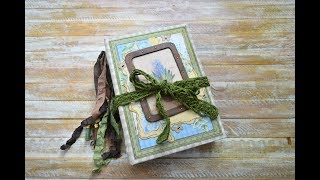 Junk Journals Flip Through \ Botanical and  Garden Junk Journal \ "August Dreams" (sold)